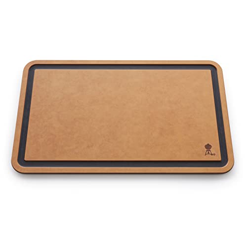 Weber Cutting Board, Brown - Grill Parts America