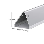 WEMEIKIT 66797 & 66033 Flavorizer Bars 17-Inch Replacement for Weber Genesis II E-410 E-415 S-435, Genesis II/LX 400 Series (2017 and Newer) Grill Parts, Stainless Steel Flavor Bars, Pack of 7 - Grill Parts America
