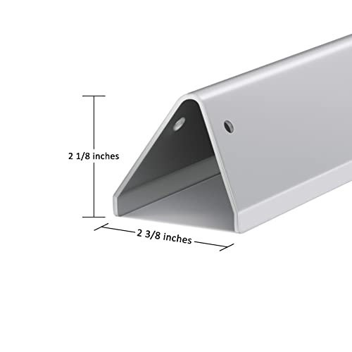 WEMEIKIT 66797 & 66033 Flavorizer Bars 17-Inch Replacement for Weber Genesis II E-410 E-415 S-435, Genesis II/LX 400 Series (2017 and Newer) Grill Parts, Stainless Steel Flavor Bars, Pack of 7 - Grill Parts America