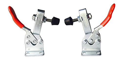 Smoker Toggle Latch, BBQ pit lid clamp. Front Flat mount 2 pk - Grill Parts America