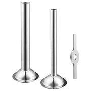 Food Meat Grinder Attachment Stainless Steel Sausage Stuffer Tubes Compatible with Size 5 Meat Grinder/Stand Mixers Machinery Parts - Kitchen Parts America
