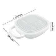Vegetable Chopper Kitchen Grater Professional Food Chopper Vegetable Slicer Onion Chopper With Container And 3 Blades - Kitchen Parts America