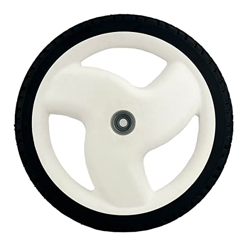 Sutmorly 105-1816 Lawn Mower Deck Wheels Fits for Toro 105-1816-A Stens 205-268, Recycler Plastic Rear Wheel 12" 20012 20016 20019, 2 pack - Grill Parts America