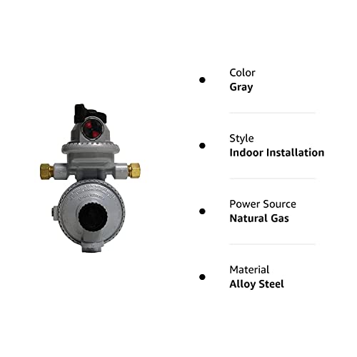 Fairview RV Camper LP Propane 2 Stage Automatic Changeover Regulator - Grill Parts America