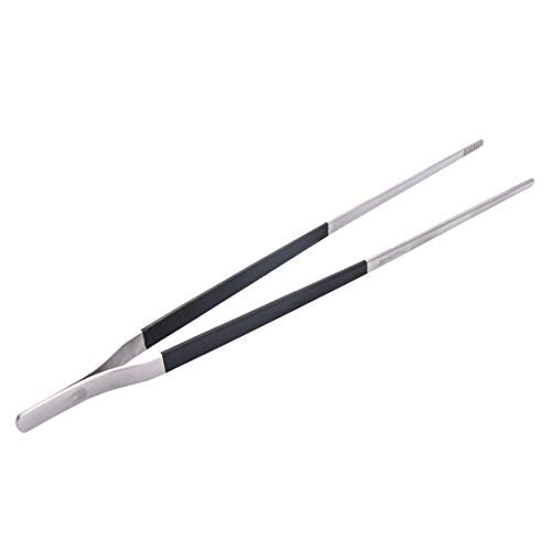 Char-Broil 8586712R06 Culinary Tweezer Tongs, Silver - Grill Parts America