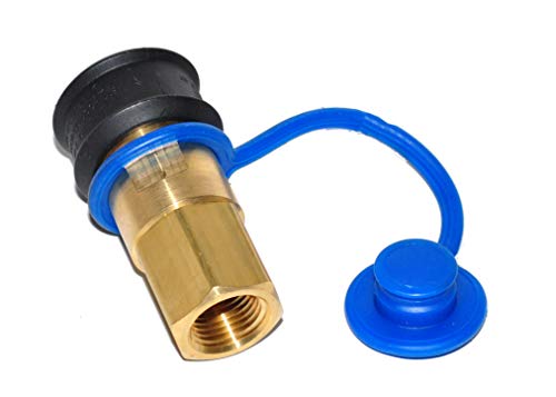 Weber 42144 1/2" FPT x 1/2" Quick Disconnect Brass Female Fitting for Summit Series Grills - Grill Parts America