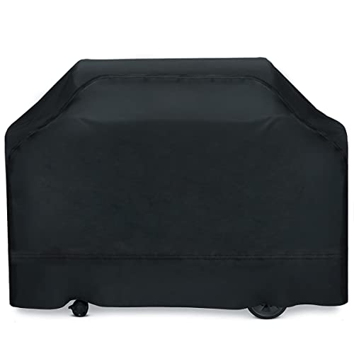Grill Cover，58 inch BBQ Cover，420D Double Layer Fabric, Waterproof Weather Resistant, UV and Fade Resistant, Fits Weber Char-Broil Nexgrill Brinkmann and More - Grill Parts America