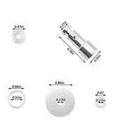Silicone Sealing Ring Clear + Pressure Cookers Gasket + Universal Replacement Floater and Sealer for 5/6 Quart Models - Kitchen Parts America