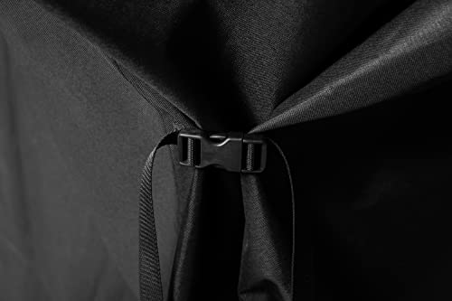 Blackstone 5482 Griddle Cover Fits 36 inches Cooking Station with Hood Water Resistant, Weather Resistant, Heavy Duty 600D Polyester Flat Top Gas Grill Cover with Cinch Straps, Black 36" - Grill Parts America