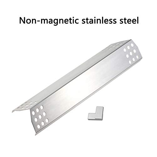Hisencn Grill Replacement Part for Kitchen Aid 720-0745B, Nexgrill 720-0733, Jenn-Air 720-0709, 720-0336B, 720-0336C, Stainless Steel Heat Plate Tent Shield Plate Burner Cover - Grill Parts America