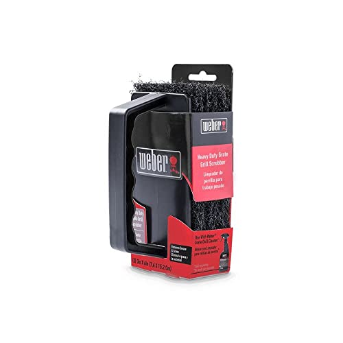Weber Scubber Grill Grate Scrubber, Black - Grill Parts America