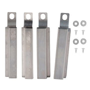 Cross Over Burner Replacement for Select Gas Grill Models Most Grills Crossover, Adjustable Length 5 8.5 inch 4 Pack Type Stainless Steel Crossover Tube Parts - Grill Parts America