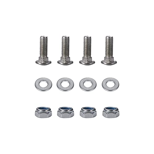 Snowblower Polyethylene Skid Shoes 72600300 2 Pack with Mounting Hardware Kit for Ariens Universal 2 Stage Snow Thrower 01028600 02483859 24599 2483859 106500 - Grill Parts America