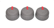 Weber 67029 Set of 3 Main Burner Control knobs Spirit II 310 Series Grills, Model Years 2017 and Newer. - Grill Parts America