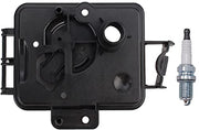Hippotech 595663 Air Filter Base, 595660 Air Cleaner Cover & 799579 Air Cleaner Foam Filter Replacement for Briggs Stratton 450E 500E 550E 550Ex Engine Lawn Mower - Grill Parts America