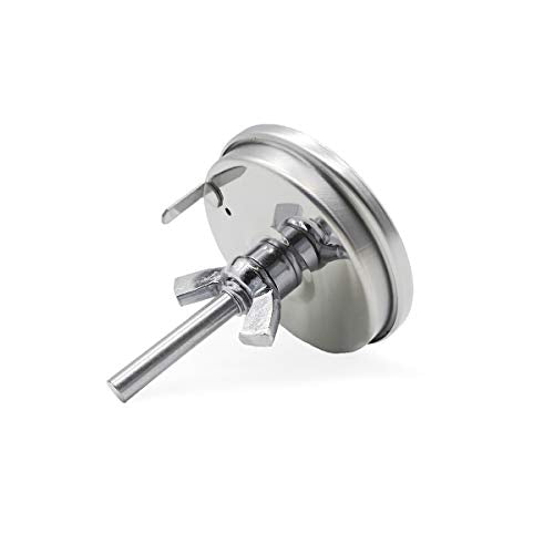 67088 67731 Accurate Grill Thermometer for Weber Genesis 300, Genesis II & Summit Series Grills, Genesis E/S 310 330 Temperature Gauge, Thermostat Replacement for Weber, Center Mount, 2-3/8” Diameter - Grill Parts America