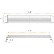SafBbcue 65054 Warming Rack Replacement Parts for Weber Genesis E310 S310 E320 S320 E330 S330 EP310 CEP310 Grills 26.5" Warming Grates Weber 3741001 62749 81323 - Grill Parts America