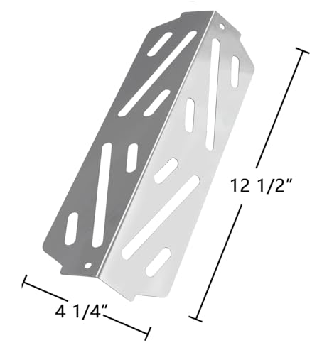 Hongso 17-1/8 inch Flavorizer Bars and 12-1/2 inch SS Heat Deflectors Grill Parts Repair Kit for Weber Genesis II 310, Genesis II LX 340, 300 Series (2017 and Newer) - Grill Parts America