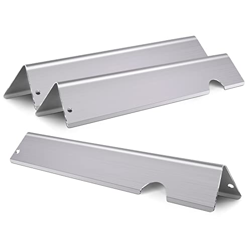 Cozilar 17 Inch Grill Flavorizer Bars Heat Shield Gas Grill Parts for Weber Grill 66794, 66031, Weber Genesis II LX, E/S-240, E-240, S-240, for Weber 66684 Grill Heat deflectors Stainless Steel - Grill Parts America