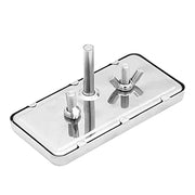 SafBbcue Grill Thermometers Gas Grill Thermometers Heat Indicator Replacement for Kenmore 119.16144210 146.23673310 Nexgrill 720-0830A, 720-0882A Gas Grills -Square Stainless - Grill Parts America