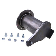 ZTUOAUMA 2'' Flanged Vent Damper Teardrop Lid Exhaust Smoke Stack with Accessories Compatible with 16 30 55-Gallon UDS Ugly Drum BBQ Smoker Builder Parts - Grill Parts America