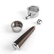 Gralara 51mm Coffee Portafilter, Filter Handle, Bottomless Portafilter for Espresso Machine Parts Replacement Accessories, Style B - Kitchen Parts America