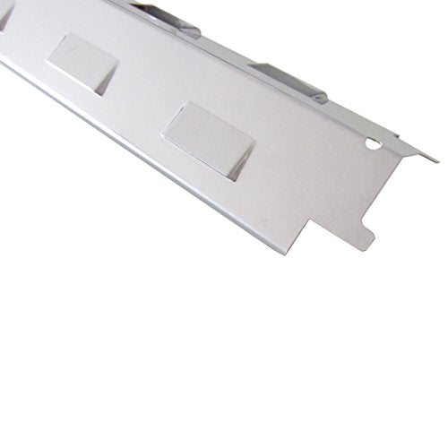 YIHAM KS734 Gas Grill Stainless Steel Heat Plate Shield Tent, Burner Cover Flame Tamer, BBQ Replacement Parts for Charbroil 463650414, Master Forge GD4215S, Brinkmann, Kenmore, 14 5/8 inch, Set of 3 - Grill Parts America