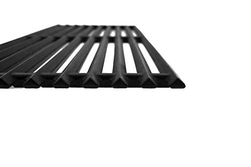 SafBbcue Cast Iron Cooking Grates and Infrared Emitter Replacement for Charbroil Infrared Grills 463241013 463243812 463246909 463262210 463270610 463273614 466241013 466247110 - Grill Parts America