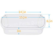 240356402 Refrigerator Door Bin Shelf Replacement Part For Frigidaire, Electrolux, Kenmore, Frigidaire Door Shelf Replacement Upper Slot, Replaces AP2549958, 240430312, 240356416, 240356407 - Grill Parts America