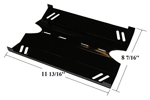 Hongso 2-Pack Porcelain Steel Heat Plates, Heat Shields Replacement for Gas Grill Model SAMS, Members Mark B10PG20-2C, GR3055-014571, B10PG20-2R (PPB0212) - Grill Parts America