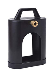 Flame King YSN1LBPB ProBoost Dual 1LB Propane Tank Carrier QCC Outlet, Black - Grill Parts America