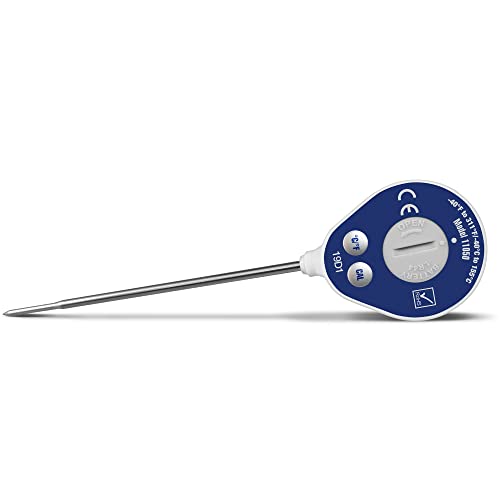 DeltaTrak 11050 Professional Digital Meat Thermometer for Kitchen Waterproof Lollipop Thermometer NSF Certified - Grill Parts America