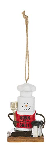 Midwest-CBK S'More Grilling 3 Inch Resin Decorative Holiday Ornament for Christmas - Grill Parts America