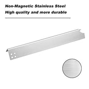 Zemibi Heat Plate for Brinkmann 810-6680-S, Stainless Steel Replacement Parts BBQ Heat Shield Tent 810-6680S, 6 Pakc Flavorizer Bars, 15 1/16" x 2 5/16" - Grill Parts America