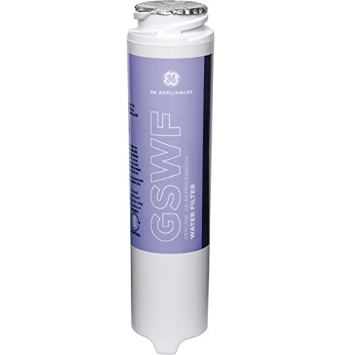 GE GSWF Refrigerator Water Filter | Certified to Reduce Lead, Sulfur, and 50+ Other Impurities | Replace Every 6 Months for Best Results | Pack of 1 - Grill Parts America