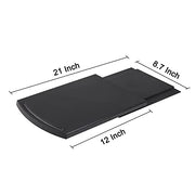 Kitchen Appliance Sliding Tray, Funpynani Slider, Compatible With Coffee Maker, Kitchen Aid Mixer, Blenders, Air Fryer, Juicer Parts Accessories Sliders for Coutertop with Rolling Wheels (1 Pack) - Kitchen Parts America