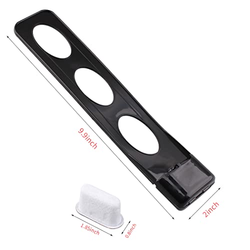 Joyparts Replacement Parts Water Filter Holder with 2-pack Charcoal Water Filters,Compatible with Cuisinart coffee Maker (black) - Kitchen Parts America