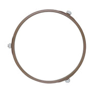 LoveDeal Microwave Turntable Ring 7 Inch, Small Microwave Oven Turntable Plate Roller Support Wheel Ring, Replacement Inner Ring, Rotating Tray Support Holder, Roller Height 0.55"/14MM (2PCS, Brown) - Grill Parts America
