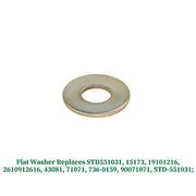 BOSFLAG 8 Pack 710-0451 Carriage Bolt with 736-0242 Washer 912-3010 Hex Nut Replaces Ryobi/mtd 710-0451, 910-0451 for MTD Cub Cadet 784-5580, 784-5581A Scraper Bar and Murray 1740718AYP Skid Shoe - Grill Parts America