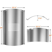 Flame Broiler Kit for Pit Boss 820 Series Pellet Grills - Includes Slide Cover and Bottom Kit, Pit Boss Smoker Grill Replacement Parts - Grill Parts America