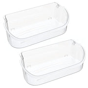 UPGRADED Lifetime Appliance 2 x 240356402 Door Bin Compatible with Frigidaire, Kenmore, Electrolux Refrigerator Replacement Shelves | Frigidaire Door Shelf Replacement | Frigidaire Replacement Parts - Grill Parts America