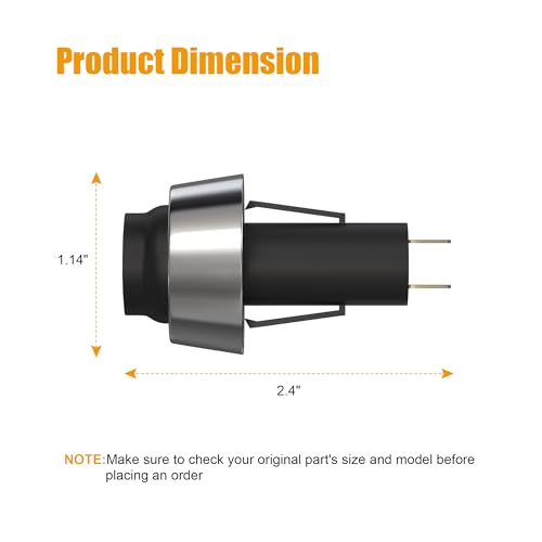 BBQ-PLUS 66220 Grill Ignitor Button Switch for Weber GS4 Genesis II and Spirit 2(2017 and Newer),Grill Ignition Replacement Parts for Weber Spirit II E/S-210, E/S-310 45010001 Grill Parts - Grill Parts America