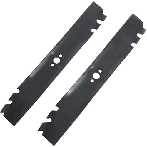 Wadoy 120-9500-03 Blades 15.4" 2 Pack Compatible with Toroo Timemasterr 30 inch Mower Parts for 116-6358-03 20199 20200 20975 20977 22207 20120P - Grill Parts America