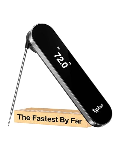 Typhur InstaProbe, No.1 Instant Read Digital Thermometer (Less Than .5 Seconds), Meat Thermometer with OLED Display, IP67 Waterproof - Grill Parts America