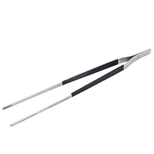 Char-Broil 8586712R06 Culinary Tweezer Tongs, Silver - Grill Parts America