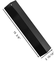SafBbcue Grill Heat Plate Porcelain Steel Heat Shield for Brinkmann 810-3660-S 810-2512-S 810-2511-S (4 Pack) - Grill Parts America