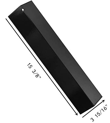 SafBbcue Grill Heat Plate Porcelain Steel Heat Shield for Brinkmann 810-3660-S 810-2512-S 810-2511-S (4 Pack) - Grill Parts America