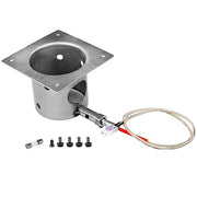 COMVIEE Fire Burn Pot and Hot Rod Ignitor Kit Replacement Parts for Traeger & Pit Boss Wood Pellet Grill Smoker, Fire Burner Pot with Screws and Fuse - Grill Parts America