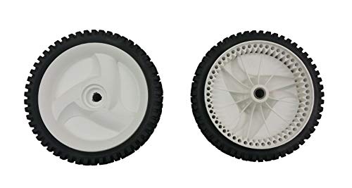 SoB Pack of 2 x 532403111 Lawn Mower Replacement Wheels Assembly for Craftsman, POULAN, Husqvarna, Sears WEEDEATER SELF-PROPELLED - Grill Parts America