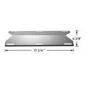 YIHAM KS745 BBQ Heat Shields for Jenn-air Grill Parts 720-0062-LP, 730-0164, 720-0337, 730-0337, Members Mark 720-0586, Heat Plate Replacement 17 3/4 inch x 6 3/8 inch, Stainless Steel, Set of 4 - Grill Parts America